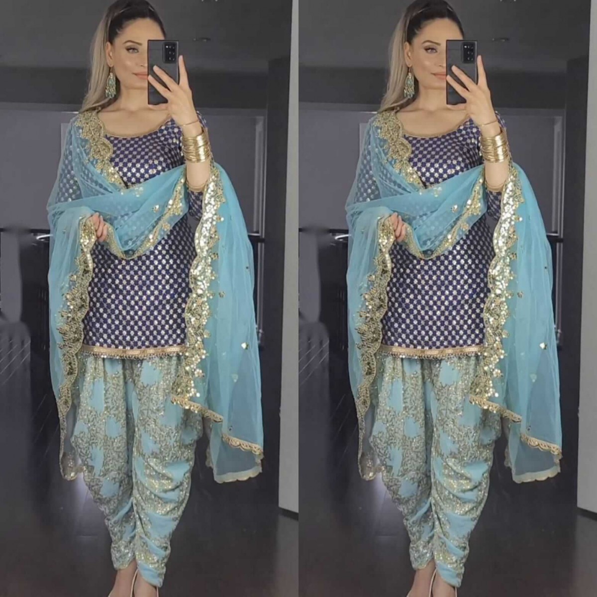 Dhoti suit punjabi hotsell